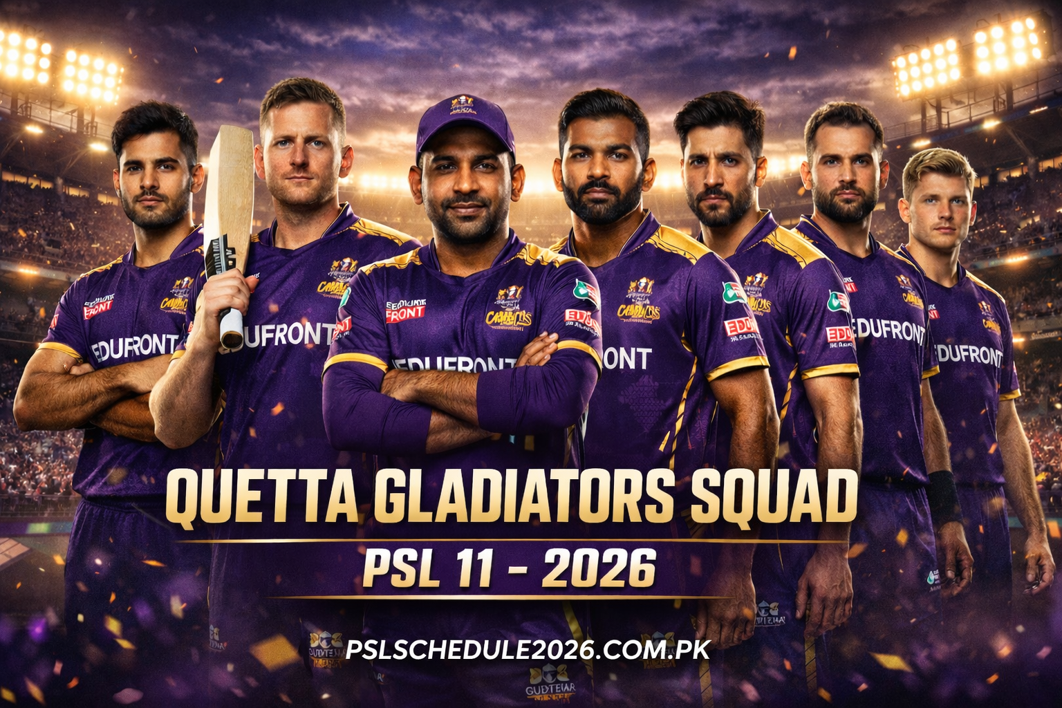 Quetta Gladiators Squad 2026