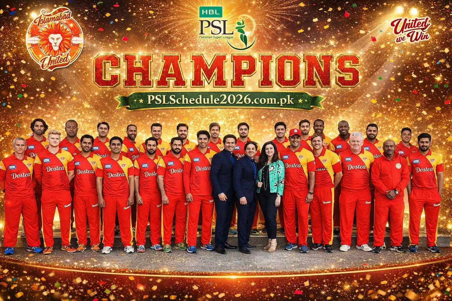 PSL 2016 final Islamabad United lifting trophy